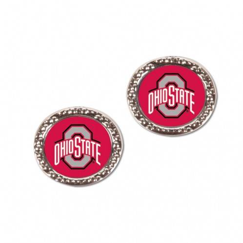 Ohio State Buckeyes Earrings Post Style Special Order - ToylandEU