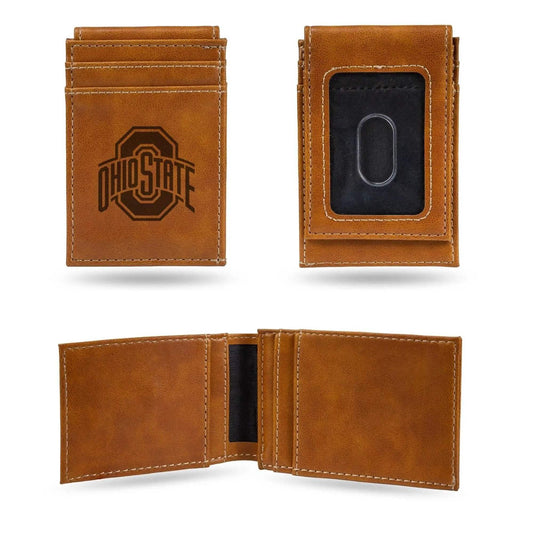  Ohio State Buckeyes Front Pocket Wallet Laser Engraved -  ToylandEU™
