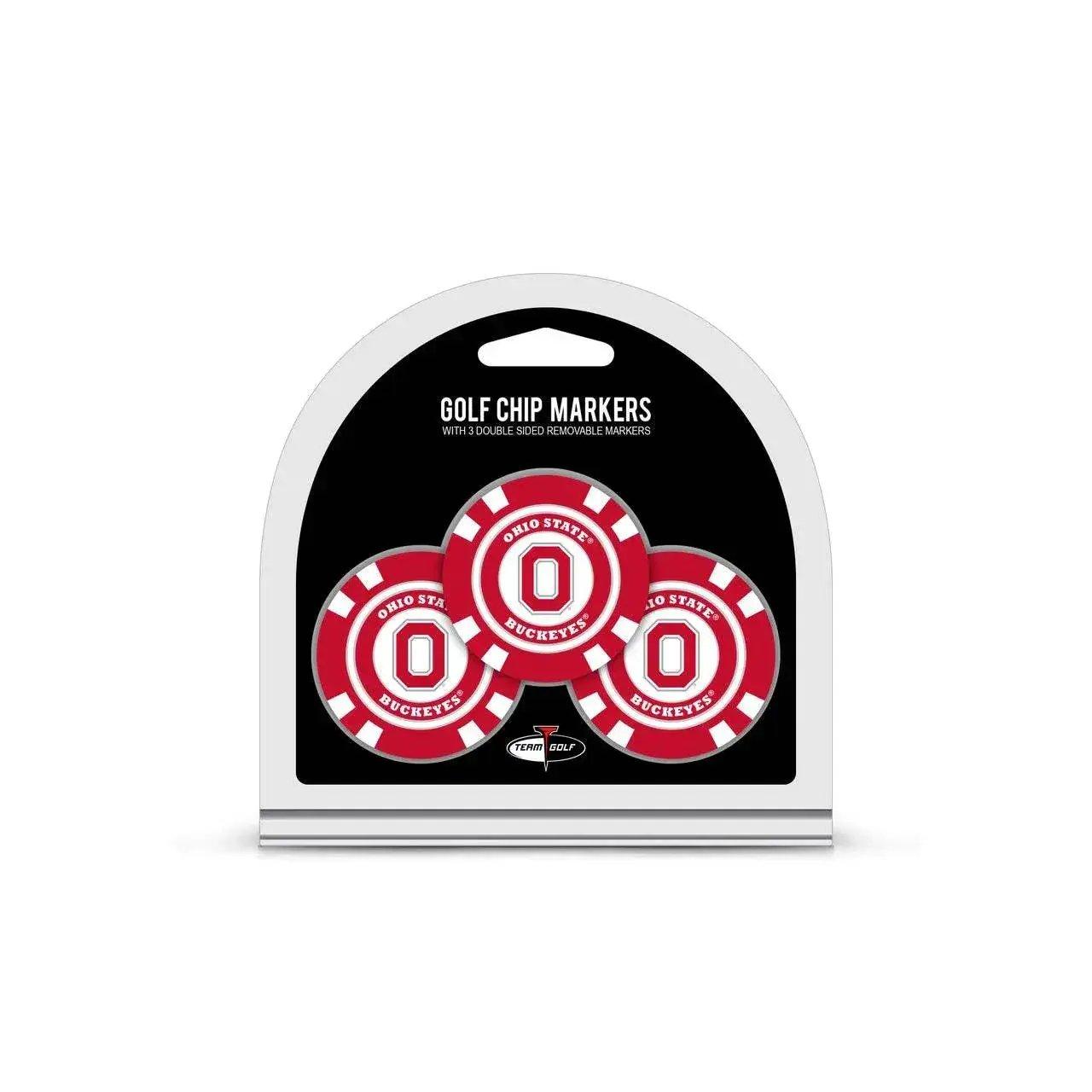  Ohio State Buckeyes Golf Chip With Marker Magnetic 3 Pack -  ToylandEU™