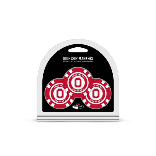  Ohio State Buckeyes Golf Chip With Marker Magnetic 3 Pack -  ToylandEU™