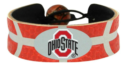 Ohio State Buckeyes Leather Bracelet Team Color Basketball -  ToylandEU™