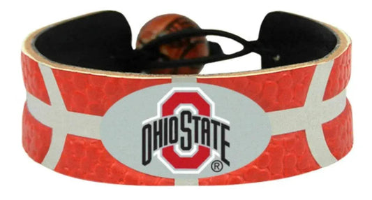  Ohio State Buckeyes Leather Bracelet Team Color Basketball -  ToylandEU™
