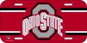  Ohio State Buckeyes License Plate Plastic -  ToylandEU™