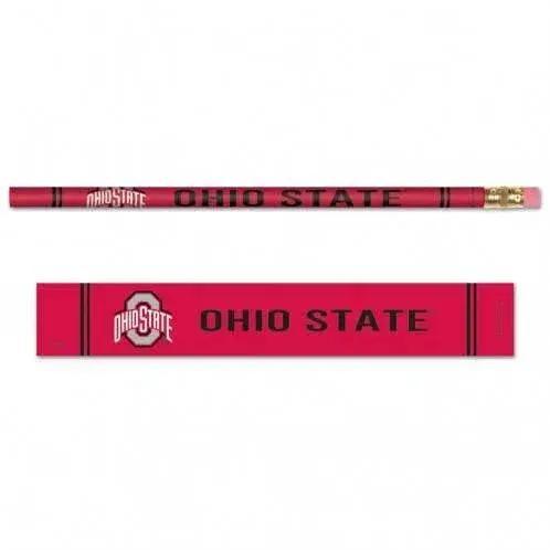  Ohio State Buckeyes Pencil Six Pack WinCraft Team Logo -  ToylandEU™