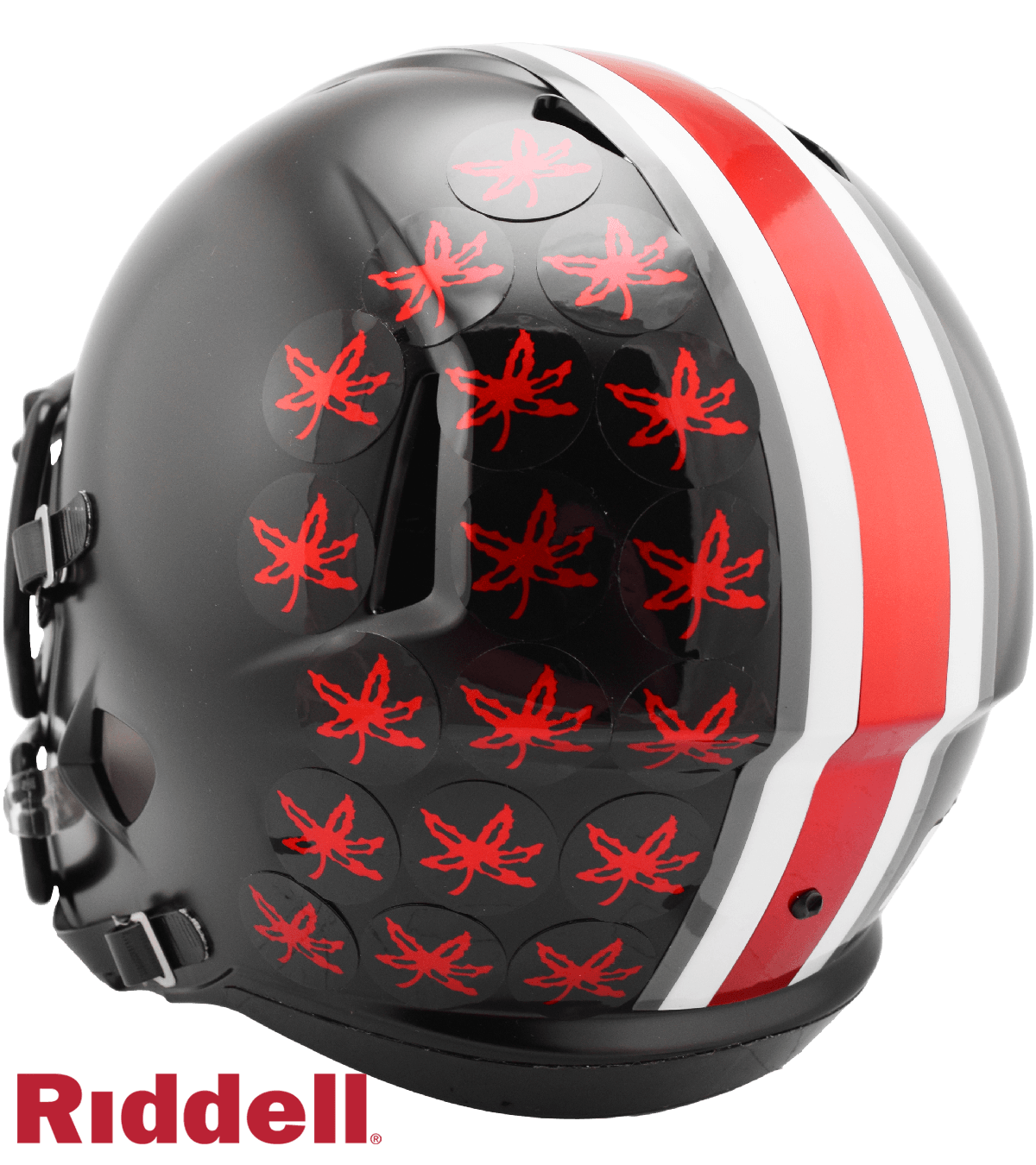 Ohio State Buckeyes Riddell Replica Full Size Black Helmet - ToylandEU