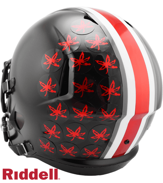 Ohio State Buckeyes Riddell Replica Full Size Black Helmet - ToylandEU