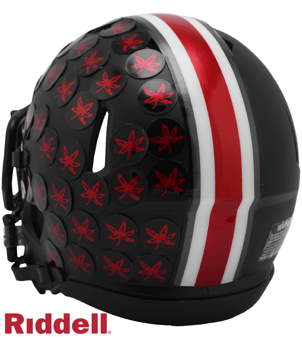 Ohio State Buckeyes Riddell Replica Mini Speed Helmet Black - ToylandEU