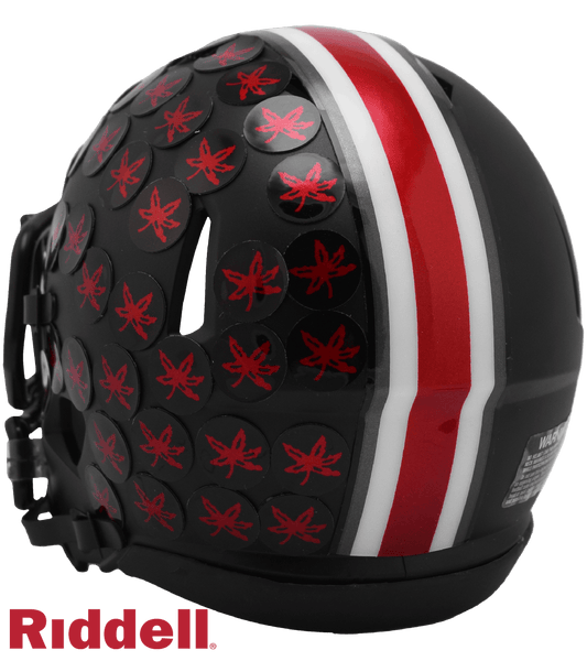 Ohio State Buckeyes Riddell Replica Mini Speed Helmet Black - ToylandEU