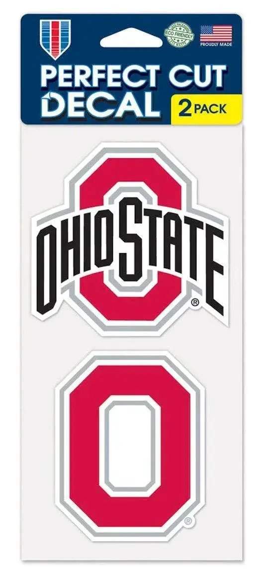 Ohio State Buckeyes Set of 2 Die Cut Decals - ToylandEU