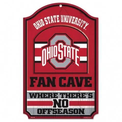  Ohio State Buckeyes Sign 11x17 Wood Fan Cave Decor Indoor -  ToylandEU™