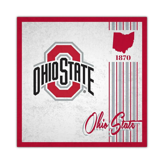  Ohio State Buckeyes Wood Sign 10x10 Album Design For Home -  ToylandEU™