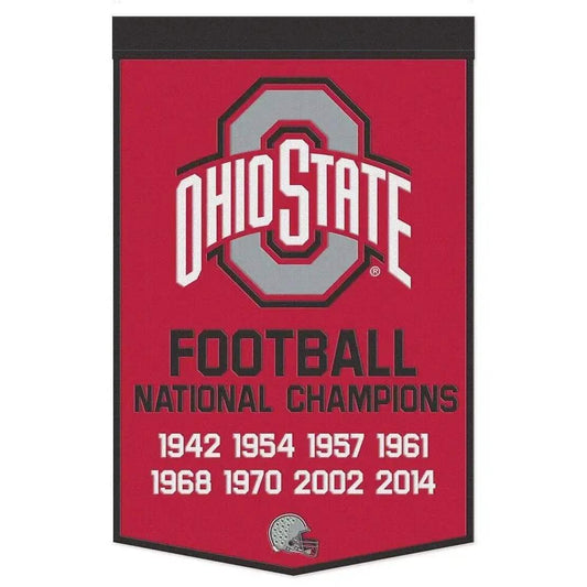  Ohio State Buckeyes Wool Banner 24x38 Dynasty Champ Design -  ToylandEU™