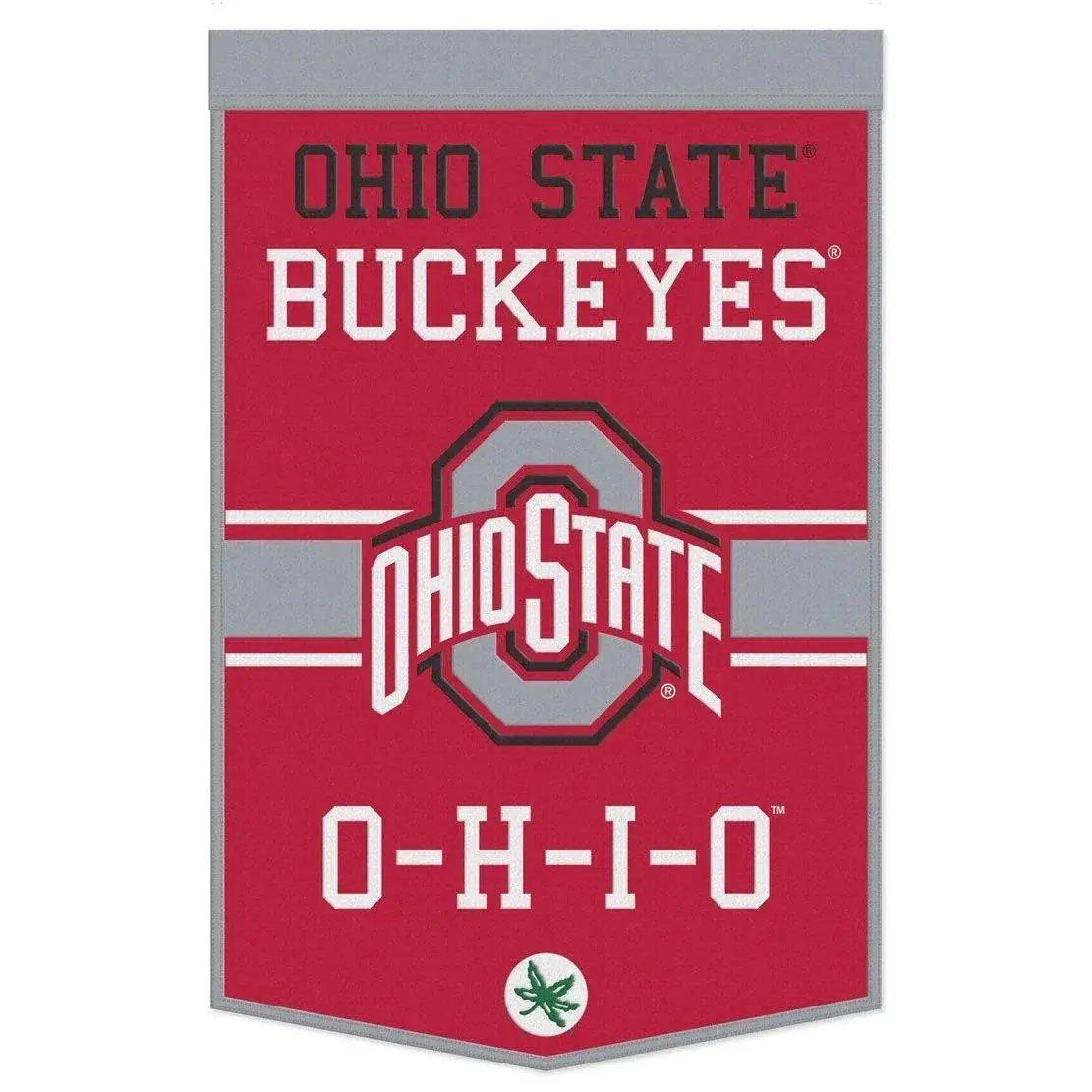  Ohio State Buckeyes Wool Banner 24x38 Dynasty Slogan -  ToylandEU™