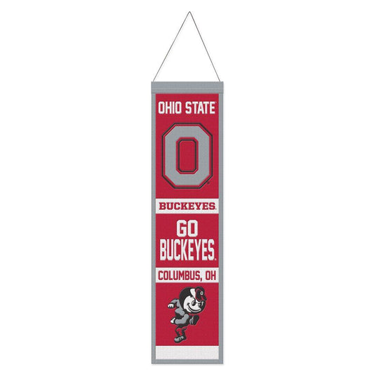 Ohio State Buckeyes Wool Banner 8x32 Heritage Evolution - ToylandEU