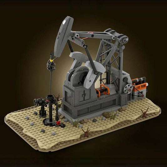 Oil Derrick Rig Building Blocks Kit STEM Toy for Kids 6 Up - ToylandEU