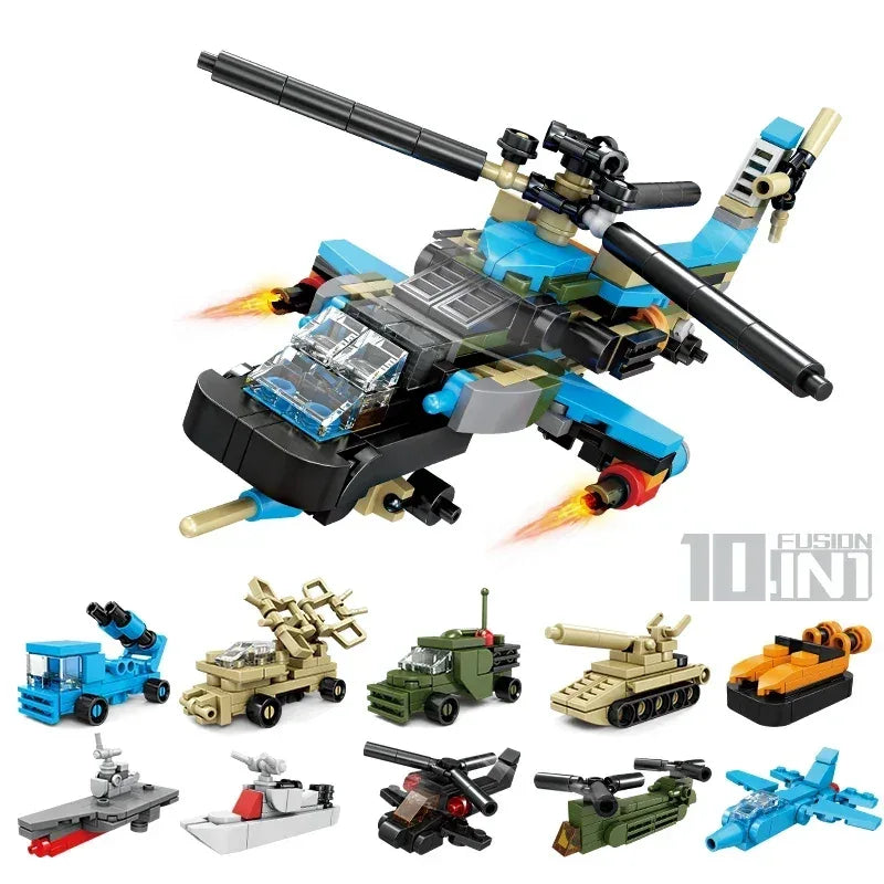 Oil Refinery Building Block Set for Creative STEM Play - ToylandEU