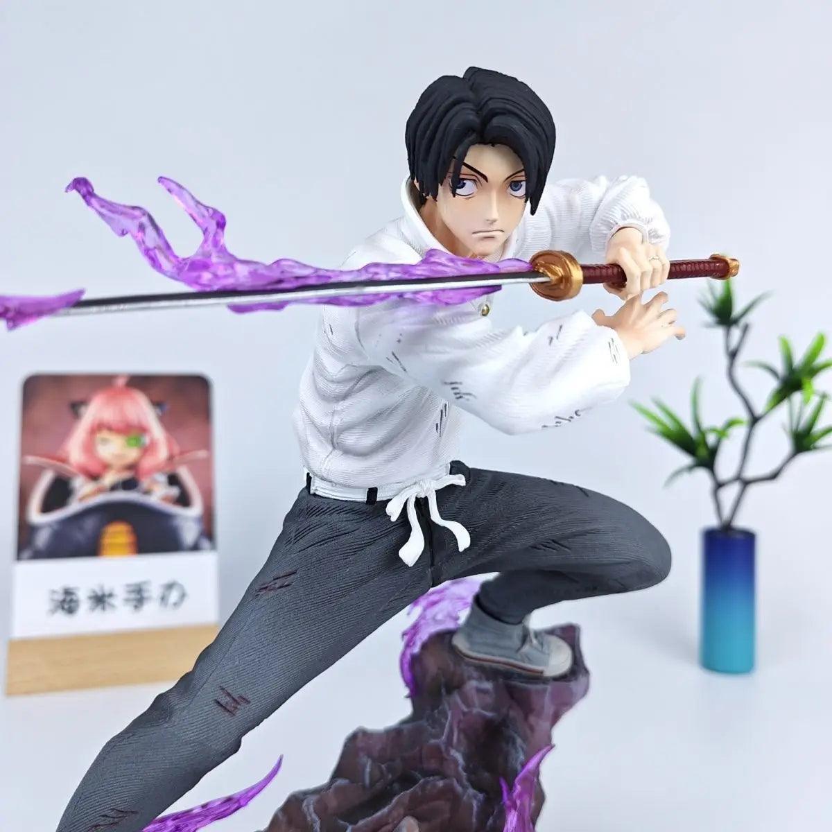 Okkotsu Yuta Two Heads Anime Figurines, Jujutsu Kaisen Figures PVC Statue 22 CM 