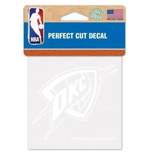  Oklahoma City Thunder 4x4 White Outdoor Decal Perfect Cut -  ToylandEU™