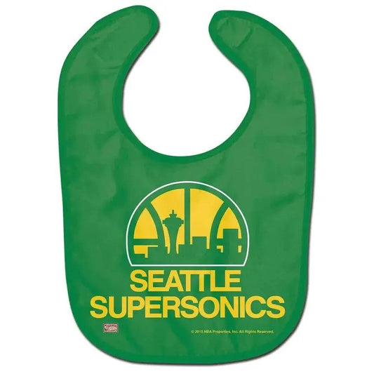  Oklahoma City Thunder Baby Bib Seattle Supersonics Retro -  ToylandEU™