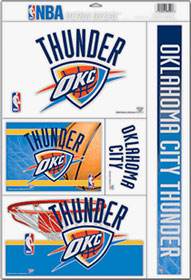 Oklahoma City Thunder Decal 11X17 Ultra Special Order - ToylandEU
