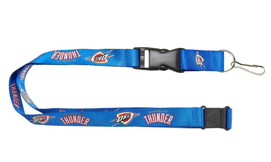  Oklahoma City Thunder Lanyard Blue Breakaway Quick Release -  ToylandEU™