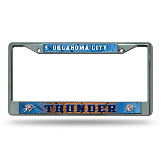  Oklahoma City Thunder License Plate Frame Chrome Insert -  ToylandEU™