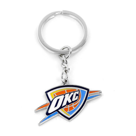 Oklahoma City Thunder Logo Keychain With Detachable Ring - ToylandEU