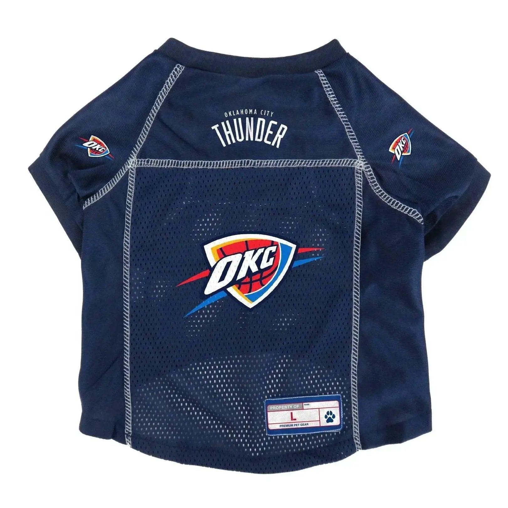  Oklahoma City Thunder Pet Jersey Size L Dazzle Fabric -  ToylandEU™