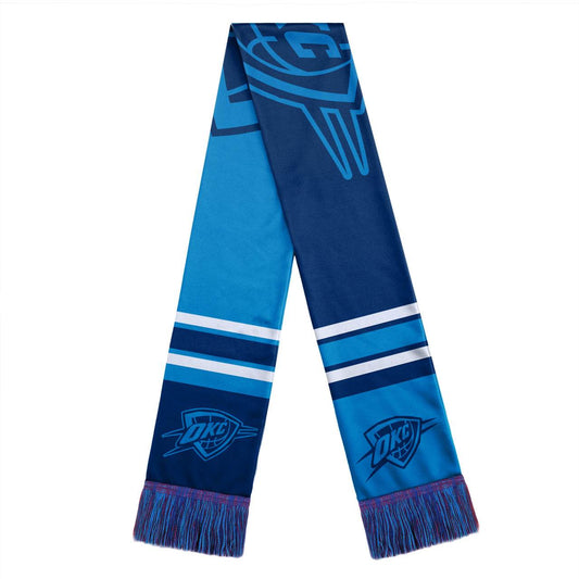 Oklahoma City Thunder Scarf Colorblock Big Logo Design - ToylandEU