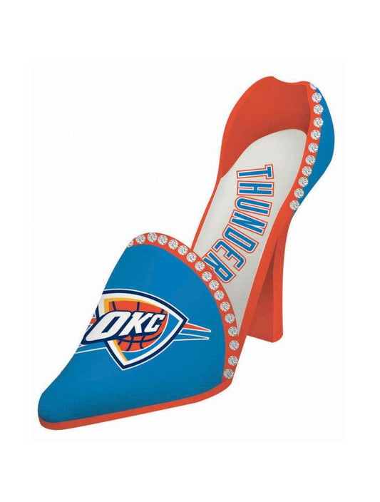 Oklahoma City Thunder Wine Bottle Holder Decorative Shoe - ToylandEU