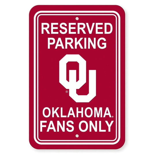  Oklahoma Sooners 12x18 Plastic Reserved Parking Sign -  ToylandEU™