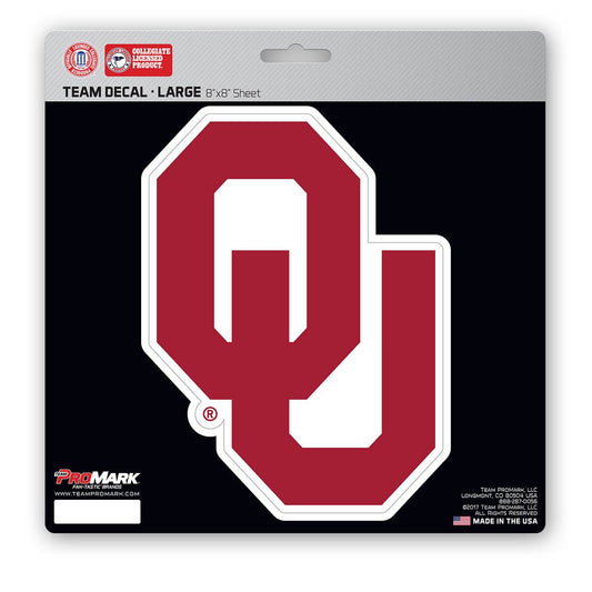 Oklahoma Sooners 8x8 Die Cut Vinyl Decal Premium Sticker - ToylandEU