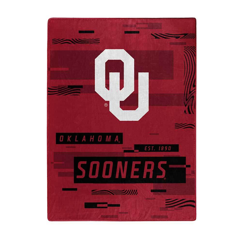 Oklahoma Sooners Blanket 60x80 Raschel Digitize Design - ToylandEU