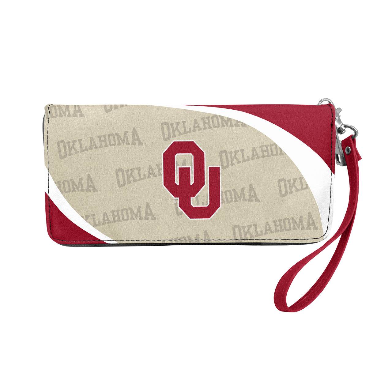 Oklahoma Sooners Curve Wallet Organizer With Wristlet - ToylandEU