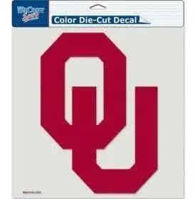  Oklahoma Sooners Decal 8x8 Die Cut Color -  ToylandEU™