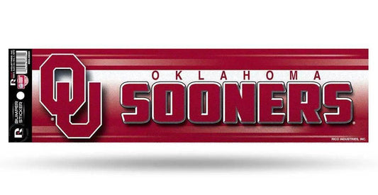  Oklahoma Sooners Decal Bumper Sticker Glitter -  ToylandEU™