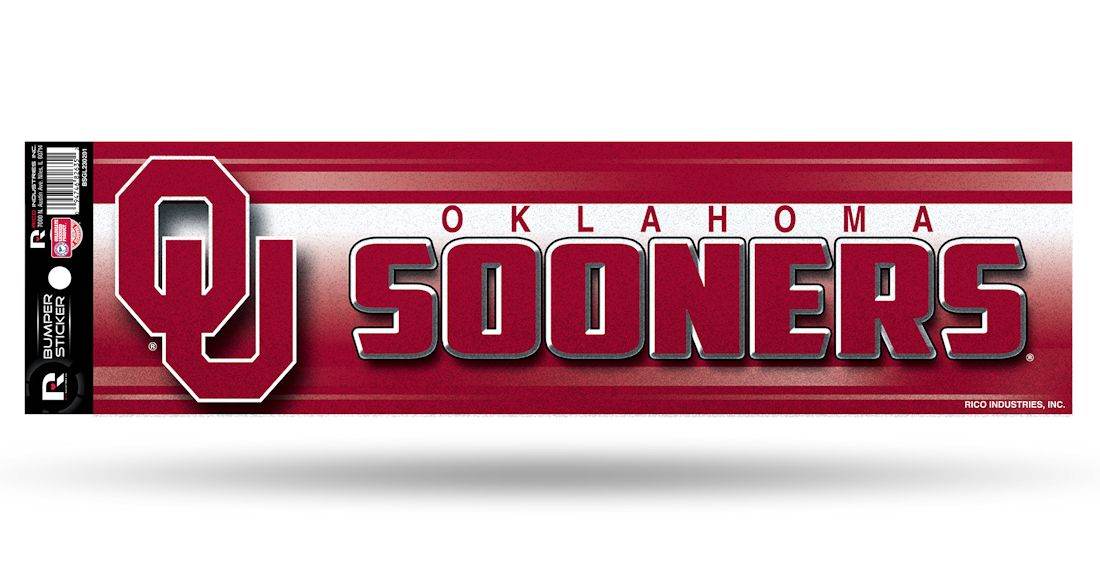 Oklahoma Sooners Decal Bumper Sticker Glitter - ToylandEU