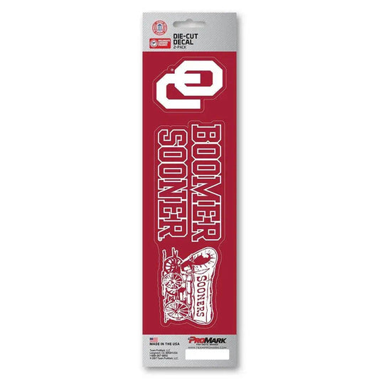  Oklahoma Sooners Die Cut Decal Slogan Pack UV Laminated -  ToylandEU™