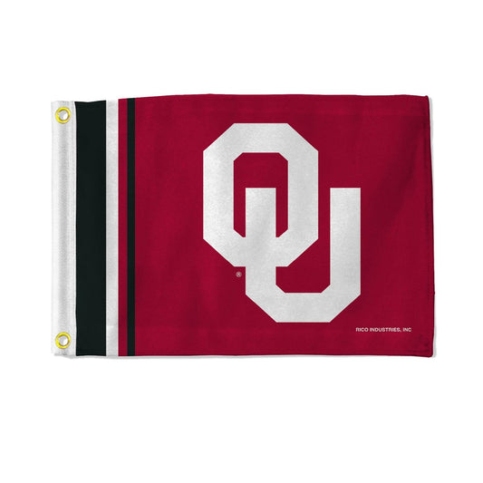 Oklahoma Sooners Flag 12x17 Striped Utility Banner Flag - ToylandEU