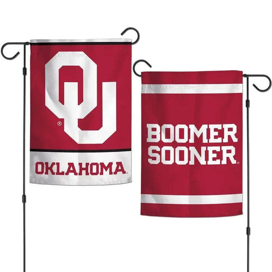  Oklahoma Sooners Flag 12x18 Garden Style 2 Sided -  ToylandEU™