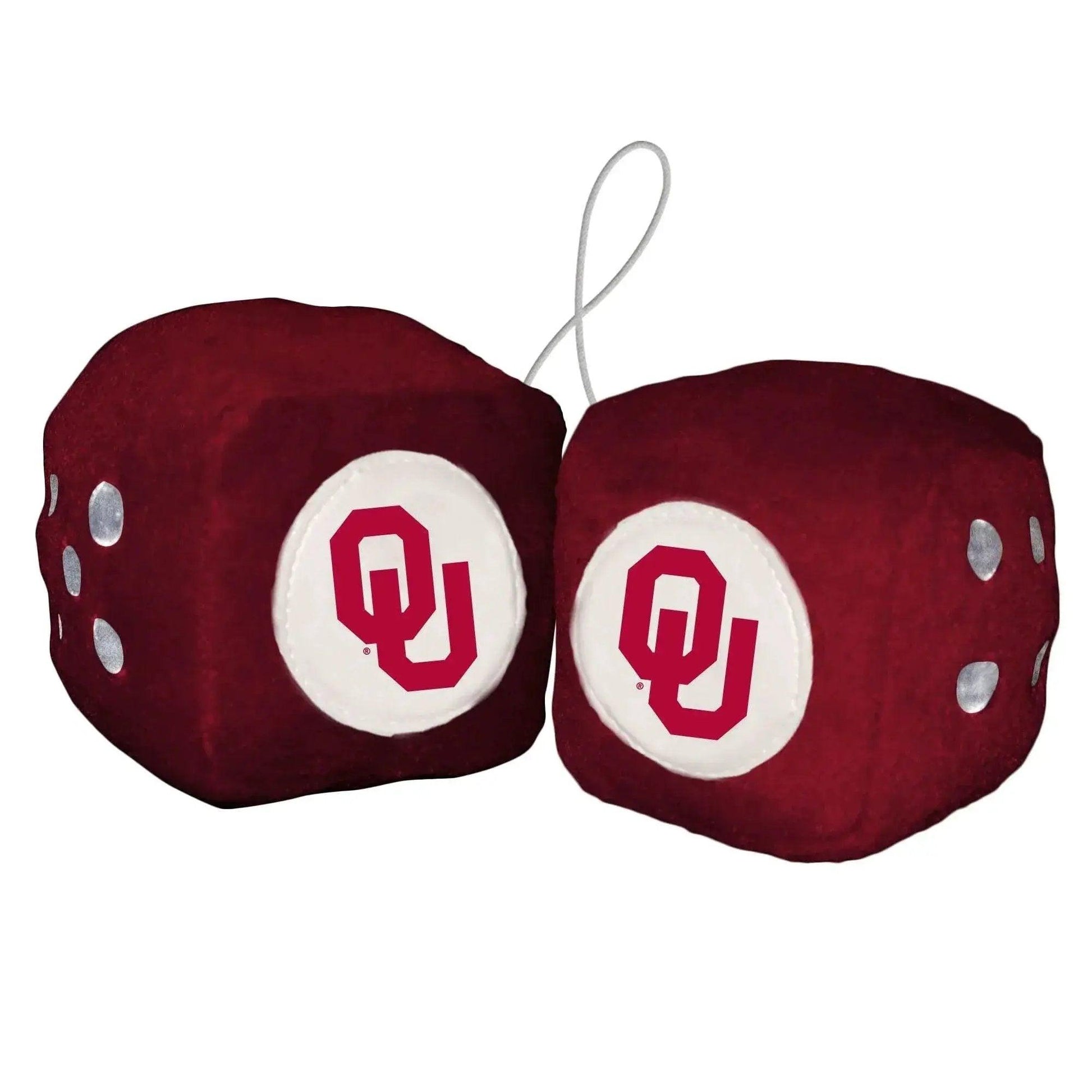  Oklahoma Sooners Fuzzy Dice Collegiate Fan Accessory -  ToylandEU™