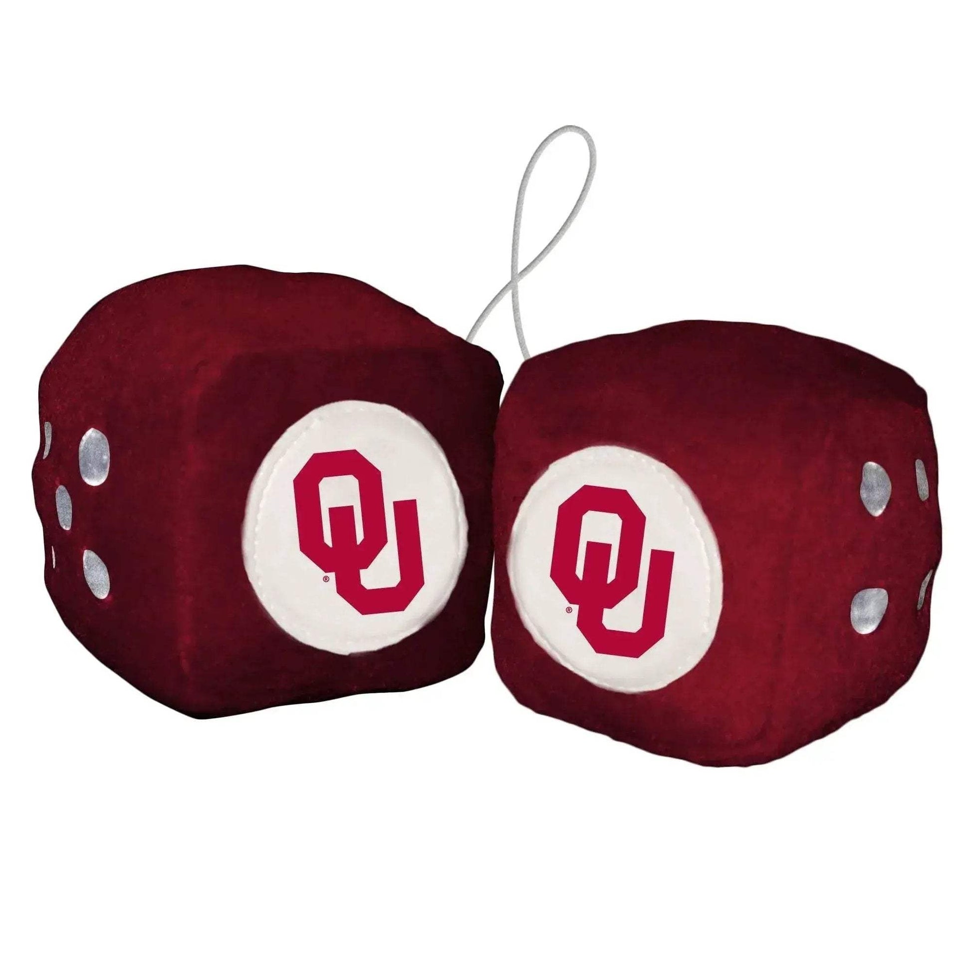  Oklahoma Sooners Fuzzy Dice Collegiate Fan Accessory -  ToylandEU™
