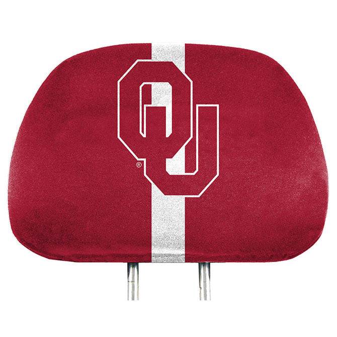 Oklahoma Sooners Headrest Covers Full Printed Style - ToylandEU