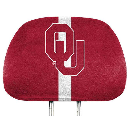 Oklahoma Sooners Headrest Covers Full Printed Style - ToylandEU