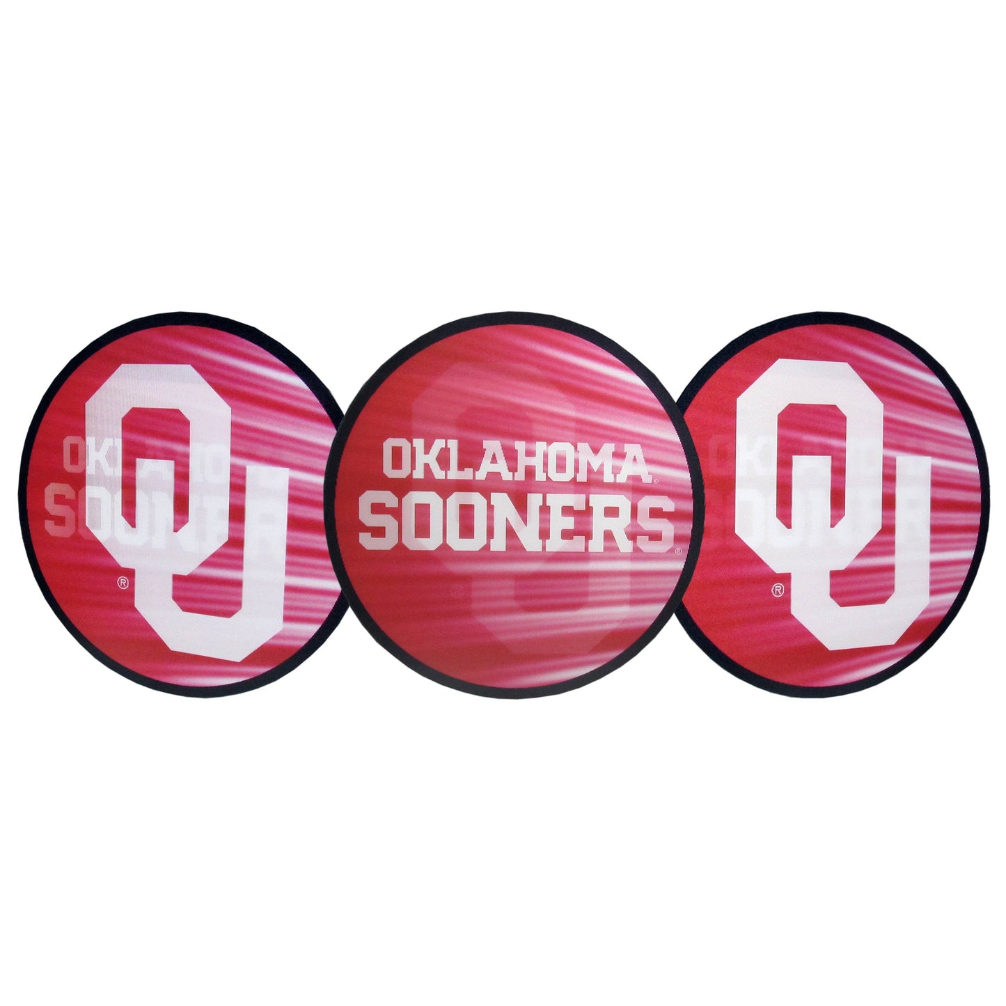 Oklahoma Sooners Lenticular Decal 5 Inch Outdoor Or Indoor - ToylandEU