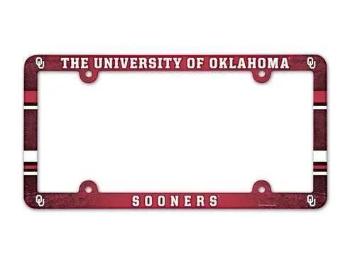  Oklahoma Sooners License Plate Frame - Full Color -  ToylandEU™