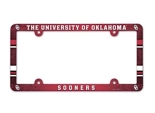 Oklahoma Sooners License Plate Frame - Full Color - ToylandEU