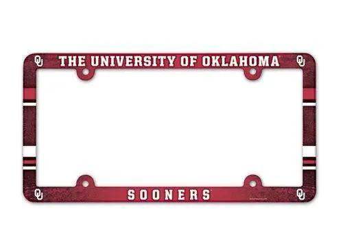  Oklahoma Sooners License Plate Frame - Full Color -  ToylandEU™