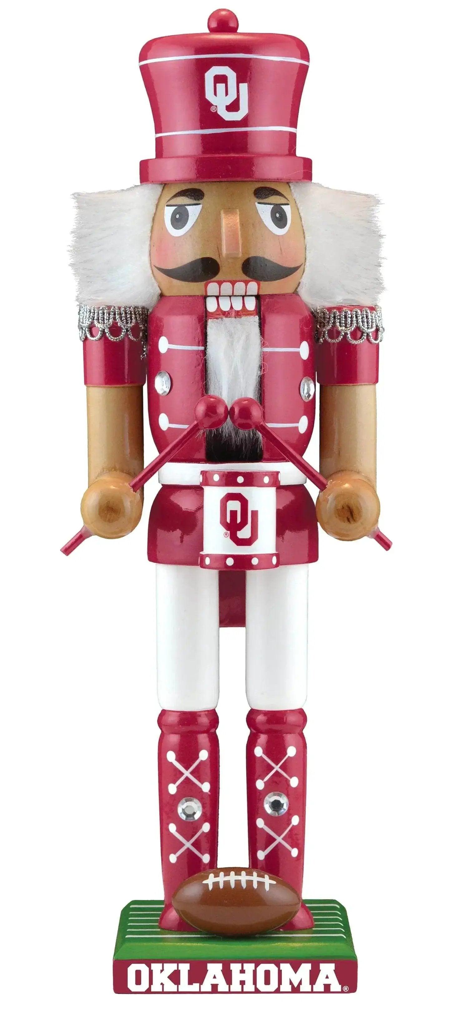  Oklahoma Sooners Nutcracker Handcrafted Wood Figurine -  ToylandEU™