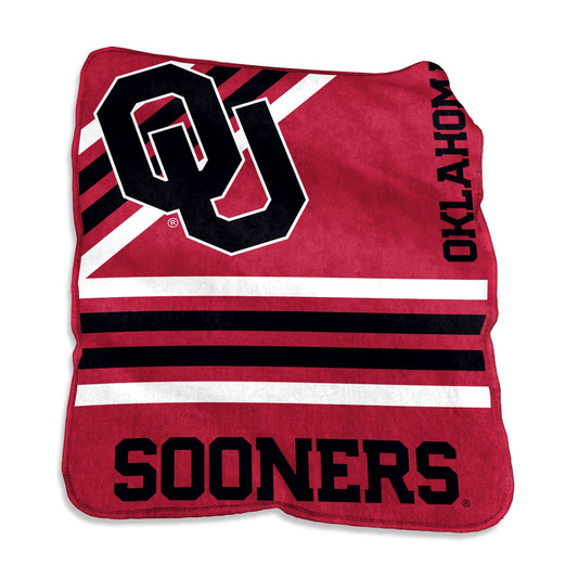 Oklahoma Sooners Raschel Throw Blanket 50x60 Ultra Soft - ToylandEU